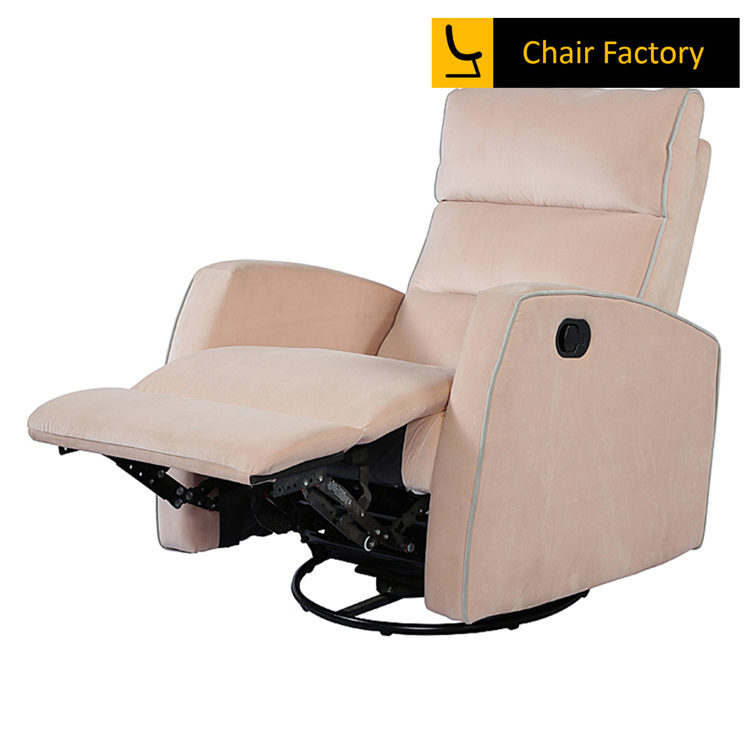 SiracusaPink Recliner Chair with Soft Padding & Lumbar Support For